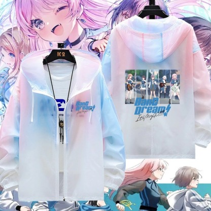 BanG Dream Its MyGO 輕薄透氣漸變防曬衣外套