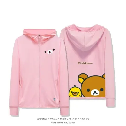 Rilakkuma 拉拉熊 夏季通勤冰絲速乾涼感防曬外套