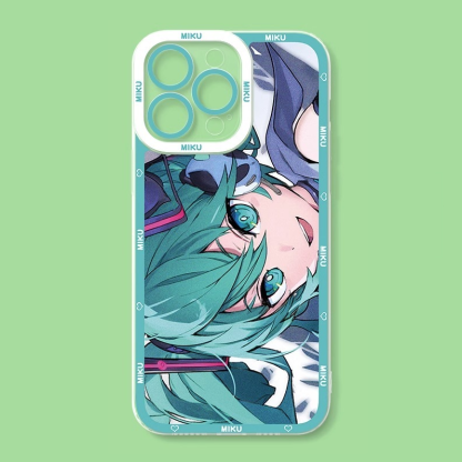 初音未來天使眼透明防摔軟殼