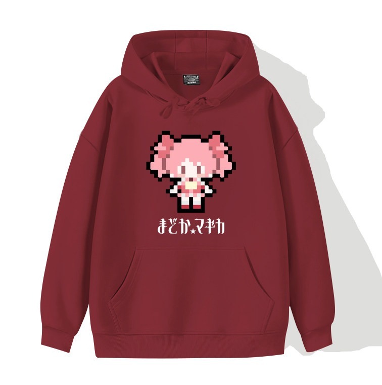 魔法少女小圓新款 親子情侶裝連帽衛衣