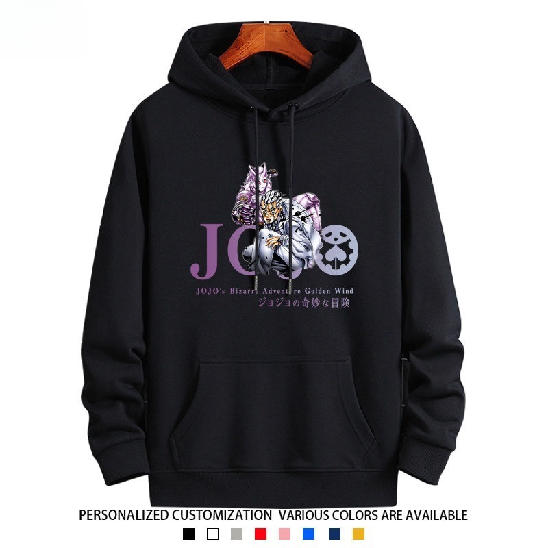 JOJO的奇妙冒險衛衣新款 親子情侶裝連帽衛衣