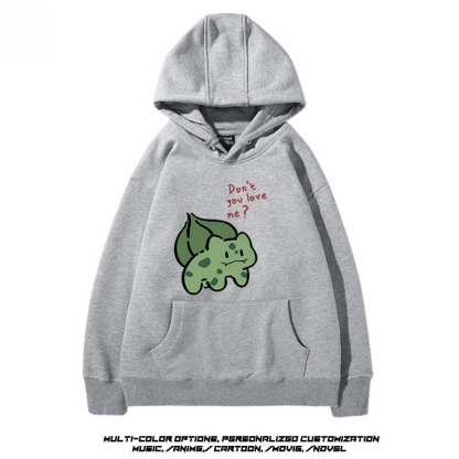 精靈寶可夢 聯名衛衣新款 親子情侶裝連帽衛衣