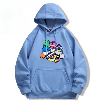 荒野亂鬥新款 親子情侶男女連帽衛衣