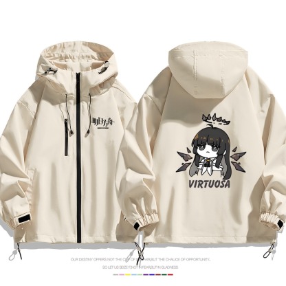 明日方舟凱爾希周邊 男女同款秋冬衝鋒衣