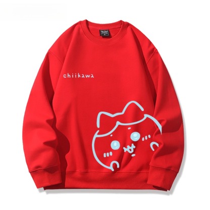 Chiikawa 聯名親子情侶裝 圓領長袖