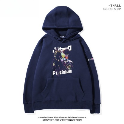 JOJO的奇妙冒險 親子情侶男女連帽衛衣