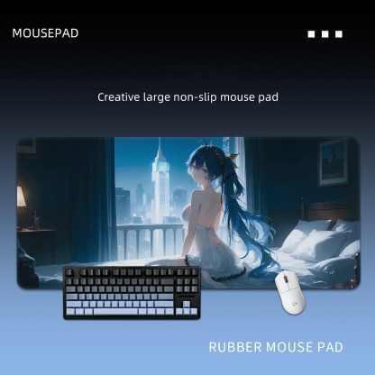 鳴潮尤諾 主題桌墊 布質滑鼠墊