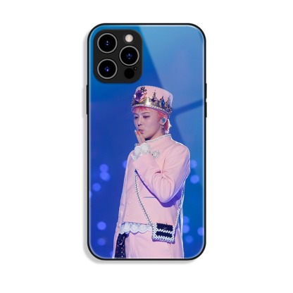 GD權志龍新款高清全包防摔玻璃殼