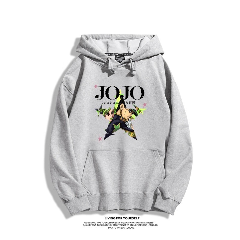 JOJO的奇妙冒險 聯名衛衣2025秋冬新款親子情侶裝連帽衛衣