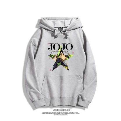 JOJO的奇妙冒險 聯名衛衣2025秋冬新款親子情侶裝連帽衛衣