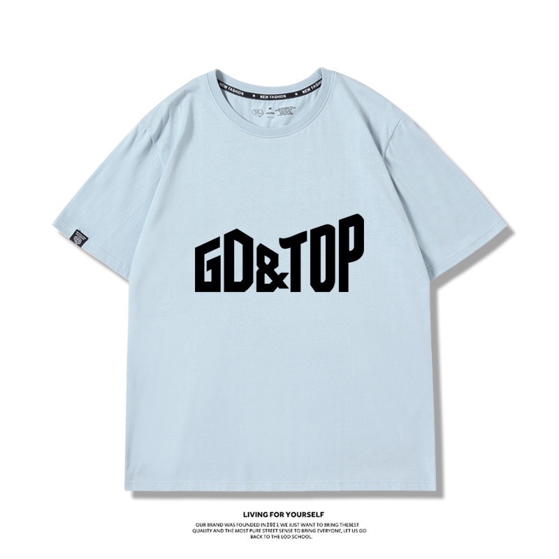 GD權志龍 2025新款親子情侶男女同款 T恤
