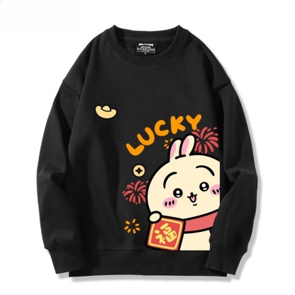 Chiikawa 聯名親子情侶裝 圓領長袖