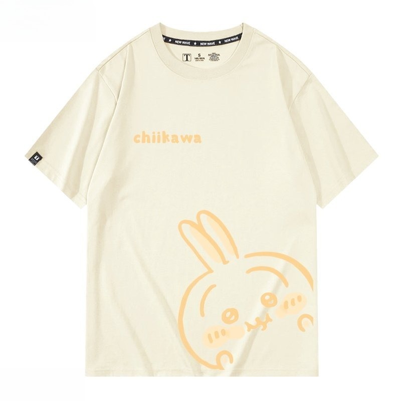 Chiikawa 2026親子情侶男女同款 印花短袖T恤
