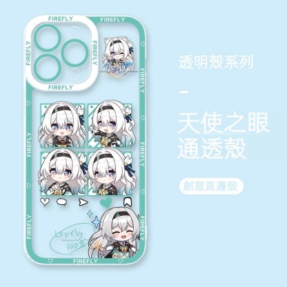 崩壞星穹鐵道流螢 天使眼透明防摔軟殼