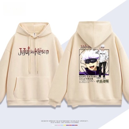 咒術回戰五條悟 2025秋冬新款親子情侶裝連帽衛衣