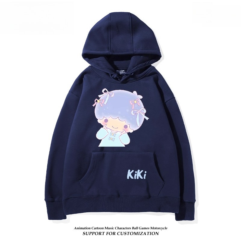 雙子星little twinstars新款 親子情侶男女連帽衛衣