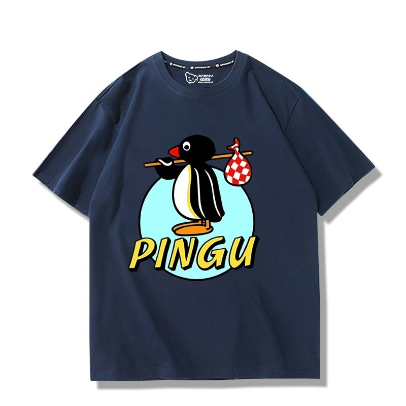 Pingu企鵝家族周邊 印花短袖T恤