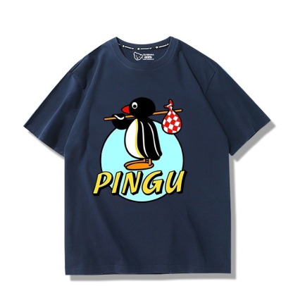 Pingu企鵝家族周邊 印花短袖T恤