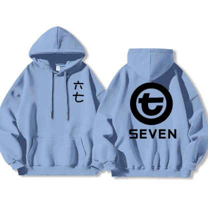 刺客伍六七 2025秋冬新款親子情侶裝薄絨款連帽衛衣