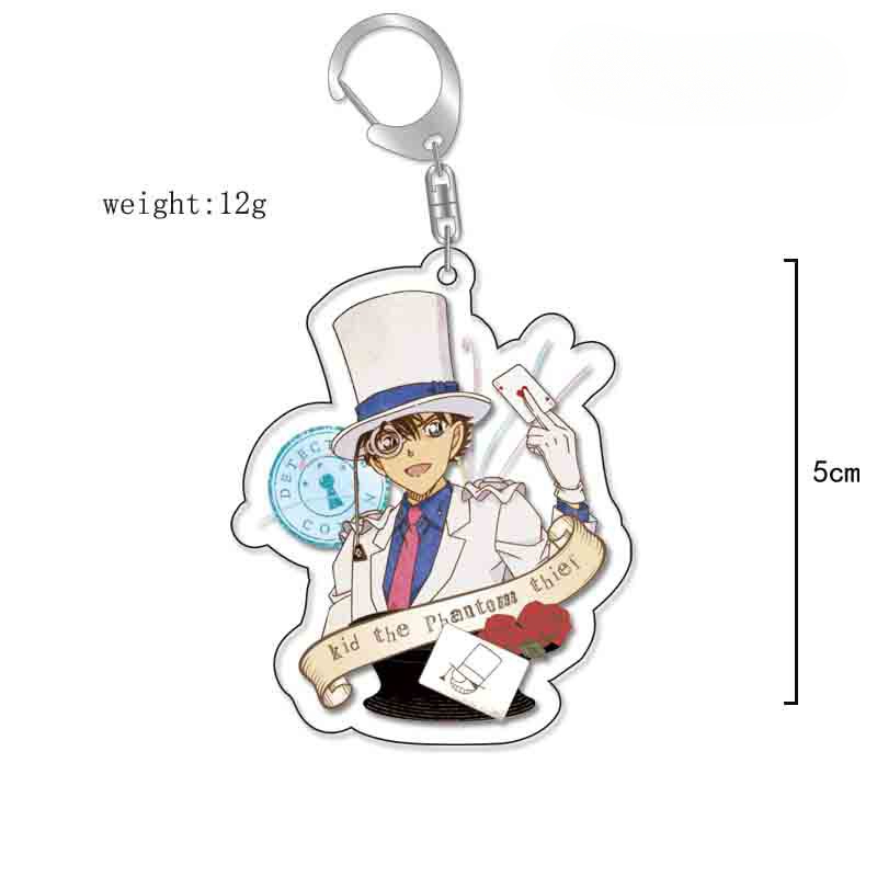 名偵探柯南周邊 灰原哀基德赤井秀一安室透世良真純亞克力鑰匙扣掛飾【單買三件起送】