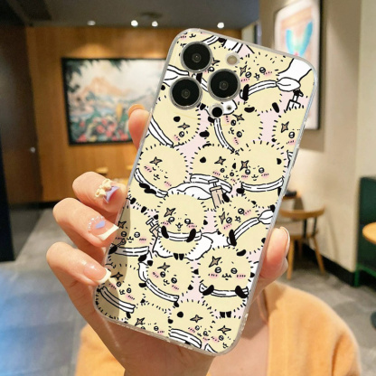 蘋果 系列chiikawa 透明防摔軟殼