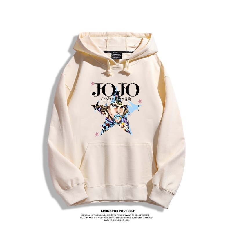 JOJO的奇妙冒險 聯名衛衣2025秋冬新款親子情侶裝連帽衛衣