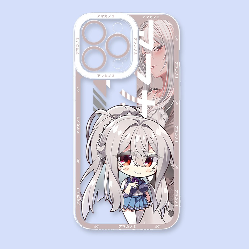 甜蜜女友天使眼透明防摔軟殼