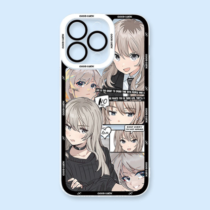 哭泣樂隊天使眼透明防摔軟殼