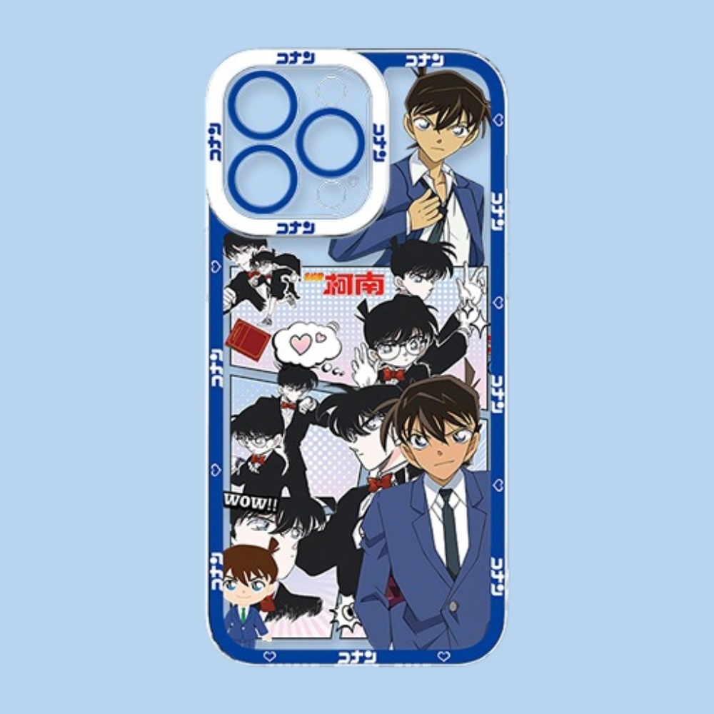 名偵探柯南天使眼透明防摔軟殼