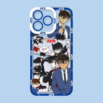 名偵探柯南天使眼透明防摔軟殼