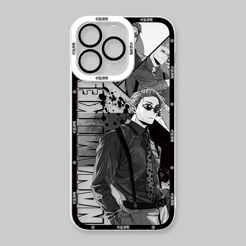 蘋果 系列咒術迴戰天使眼透明防摔軟殼