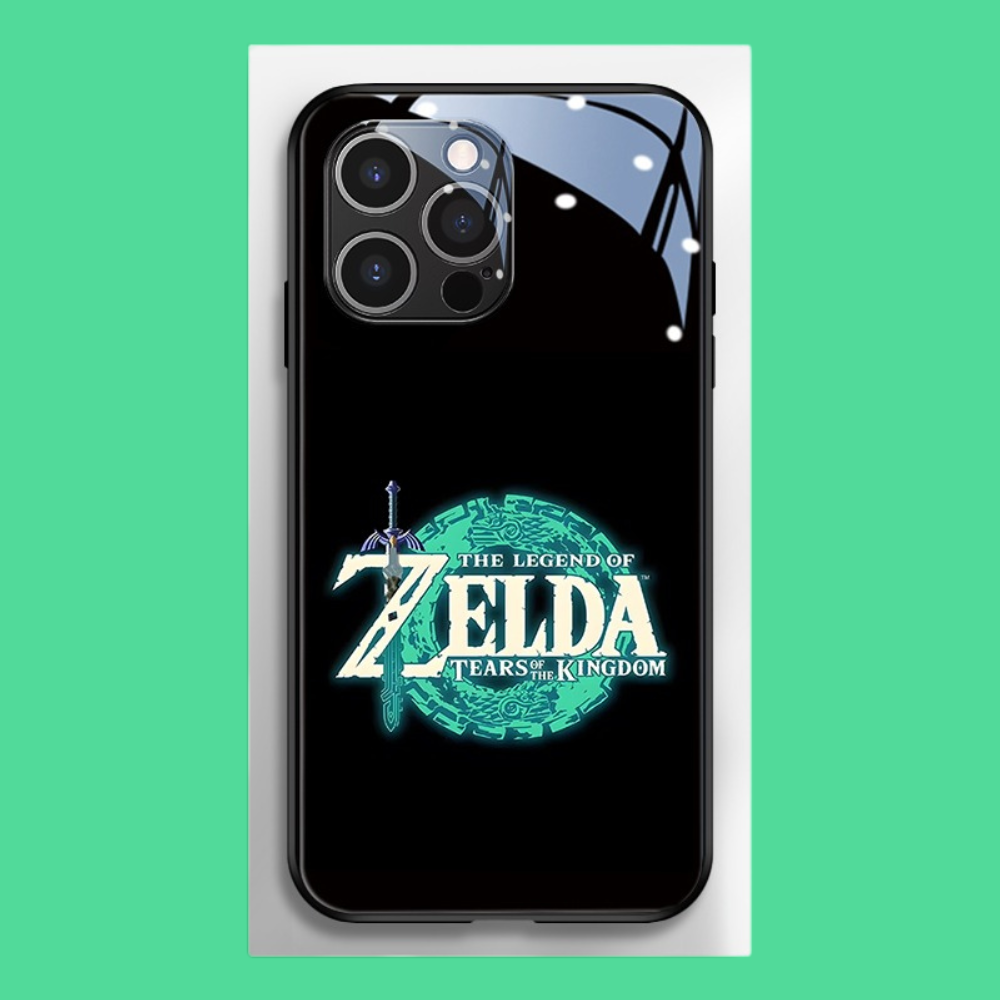 塞爾達新款高清全包防摔玻璃殼