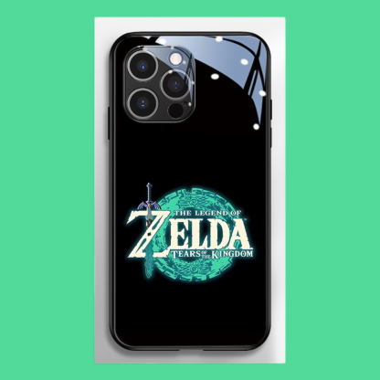 塞爾達新款高清全包防摔玻璃殼