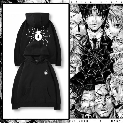 全職獵人幻影旅團 親子情侶男女連帽衛衣