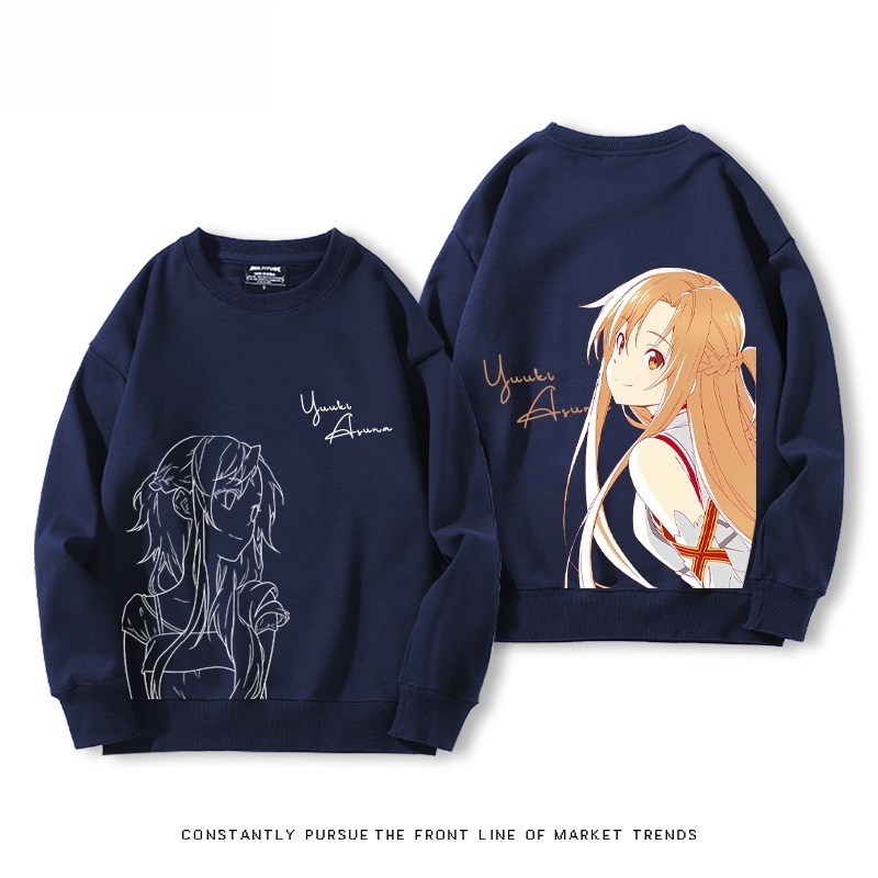 刀劍神域 聯名親子情侶裝 圓領長袖
