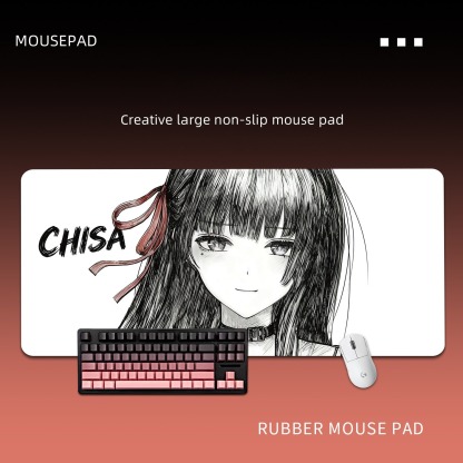 鳴潮千咲 主題桌墊 布質滑鼠墊