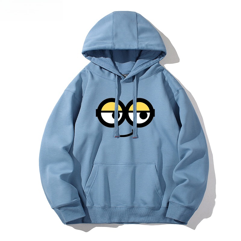 神偷奶爸小黃人新款 親子情侶男女連帽衛衣