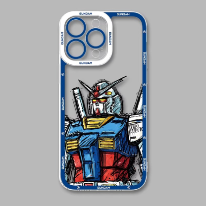 機動戰士鋼彈天使眼透明防摔軟殼