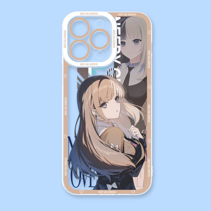 主播女孩重度依賴天使眼透明手機殼