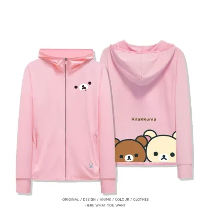 Rilakkuma 拉拉熊 夏季通勤冰絲速乾涼感防曬外套