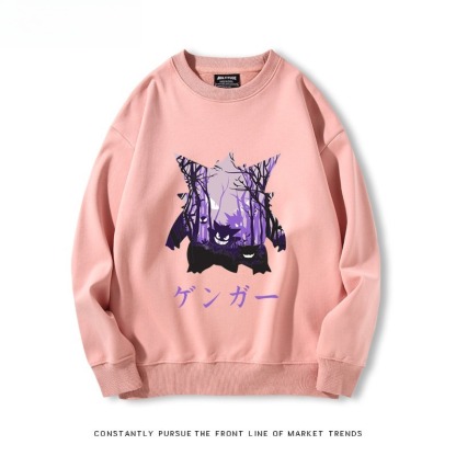 寶可夢耿鬼 聯名親子情侶裝 圓領長袖