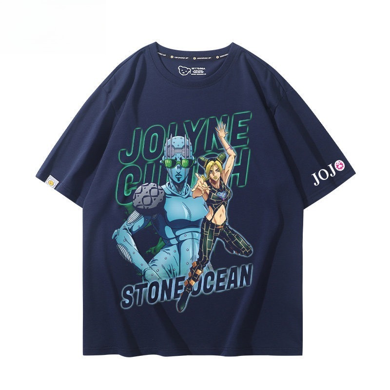 JOJO的奇妙冒險 2026親子情侶男女同款 印花短袖T恤