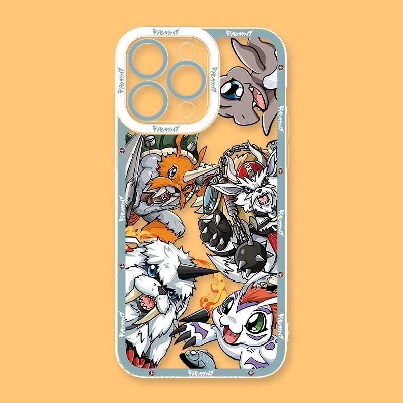 蘋果 系列數碼寶貝天使眼透明防摔軟殼