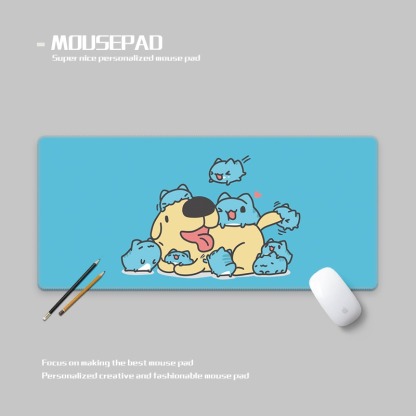 貓貓蟲 主題桌墊 布質滑鼠墊