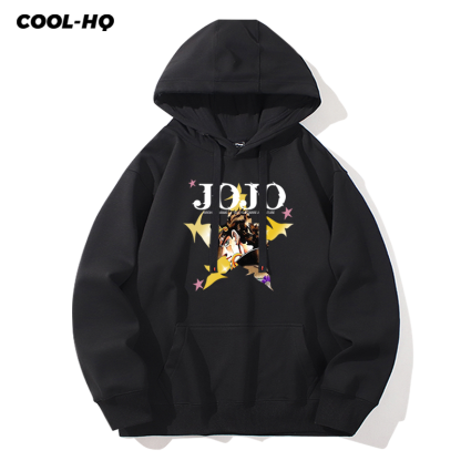 JOJO的奇妙冒險 2025秋冬新款親子情侶裝連帽衛衣