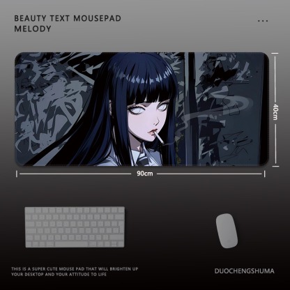 鏈鋸人電競超大遊戲加厚防滑鼠標墊