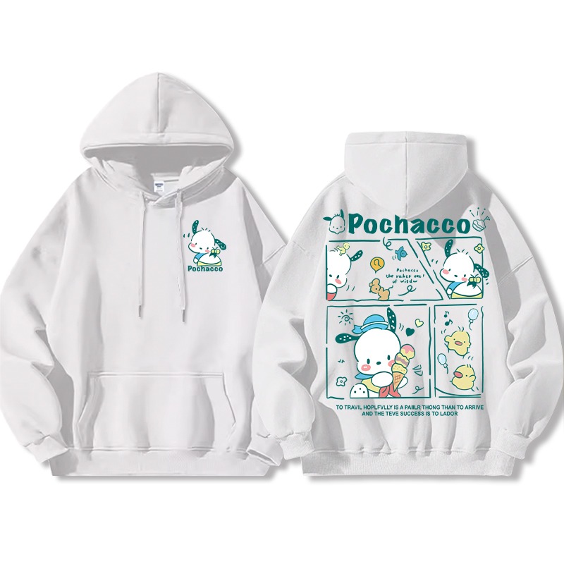 三麗鷗 聯名衛衣2025秋冬新款親子情侶裝連帽衛衣