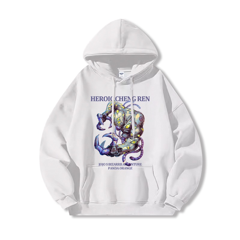 JOJO的奇妙冒險新款 親子情侶男女款連帽衛衣