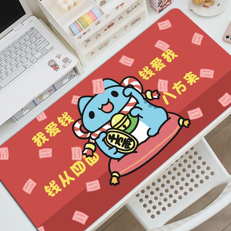 貓貓蟲 主題桌墊 布質滑鼠墊