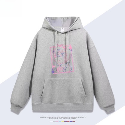 Re:Zero 聯名衛衣秋冬新款親子情侶裝連帽衛衣